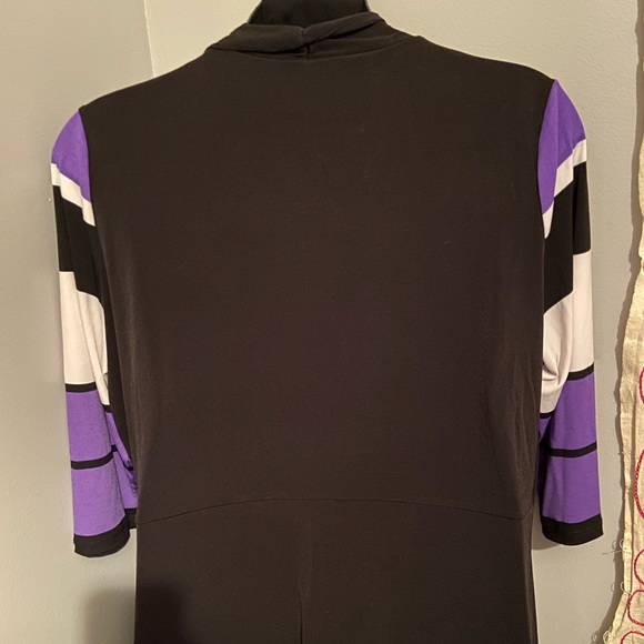 EUC Cooling block color striped cardigan - Picture 3 of 5